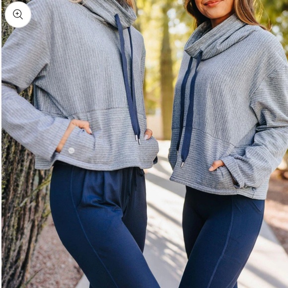 Senita Athletics Going Places Pullover - Navy - Picture 7 of 7